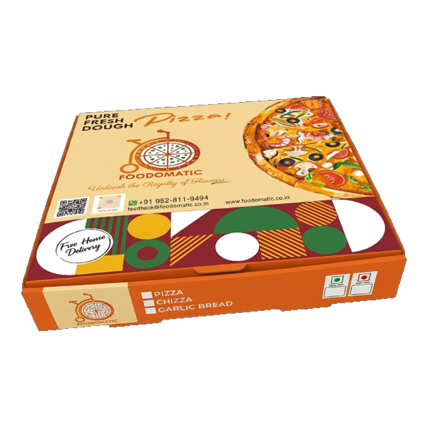 Foodomatic signature pizza box — Pure Fresh Dough, Free Home Delivery